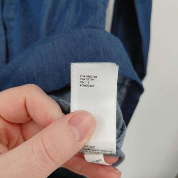 Saturday by Kate Spade  button down shirt - Picture 5 of 6